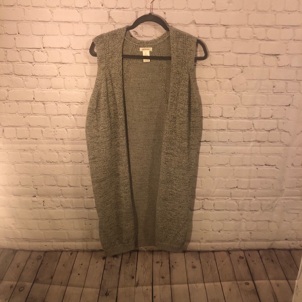 Max Studio Duster Vest